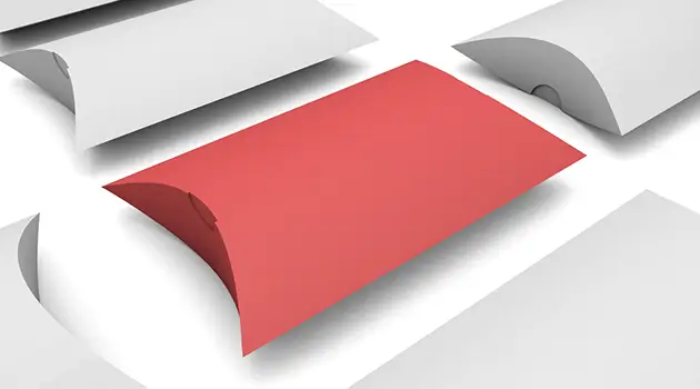 custom pillow box