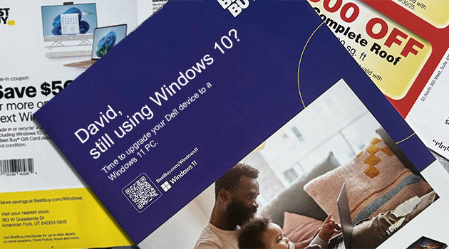 variable data mapping mailer